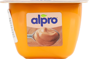 Десерт соевый с карамельным вкусом с добавленными кальцием и витаминами Alpro ст 125г
