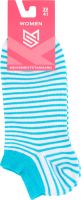 Шкарпетки жіночі MovementStandard №MS M0118S 073 39-41 білий-бірюза