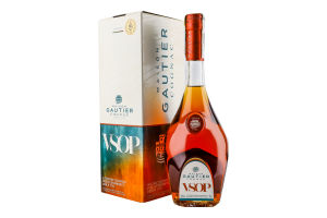Коньяк 0.7л 40% VSOP Gautier к/у