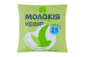 Кефир 2.5% Молокія м/у 400г