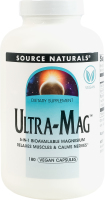 Добавка дієтична веганські капсули Ультра-Маг Source Naturals 180шт