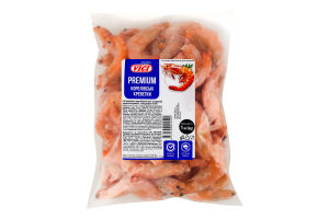 Креветки королевские целые в панцире глазированные 40/50 Premium Vici в/м м/у 1кг