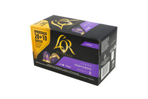 Кава натуральна смажена мелена в капсулах Lungo Profondo Espresso L’OR к/у 156г