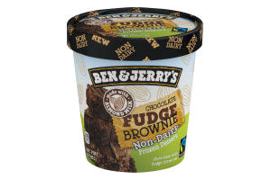 Ben & Jerry's Non-Dairy Frozen Dessert Chocolate Fudge Brownie