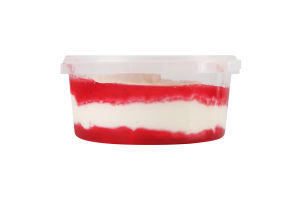 Десерт сметанний 12% молоковмісний з наповнювачем Полуниця Зорька п/у 0.4кг