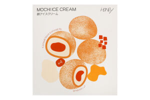 Мороженое Карамельная карамель Mochi Honey к/у 164г