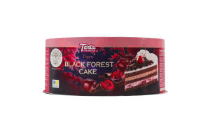 Торт бісквітний Black forest cake Tarta к/у 450г