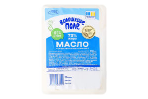 Масло сладкосливочное 73% Крестьянское Волошкове поле м/у 400г