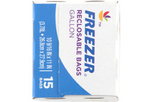 Ahold Reclosable Bags Freezer - Gallon