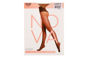 Колготки жіночі Nova Elegant 40 бежевий р.2