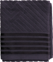 Рушник графітово-сірий махровий 50*90см 500г/м2 GM Textile