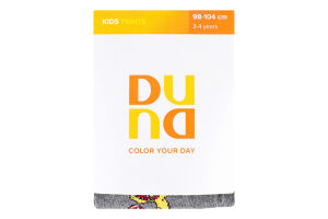 Колготки дитячі Duna 4429 сірий меланж р.98-104