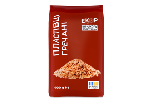 Пластівці гречані швидкого приготування Екор м/у 400г