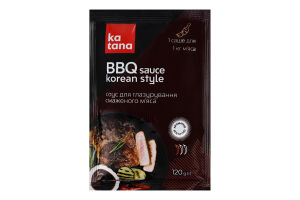 Соус для глазирования жареного мяса Korean Style BBQ Katana м/у 120г