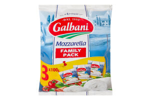 Сыр 32% свежий Моцарелла Galbani м/у 3х100г