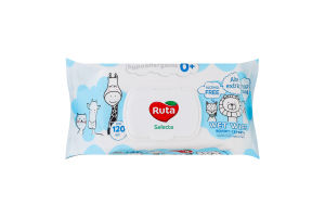Салфетки влажные детские Selecta Ruta 120шт