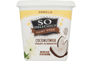 So Delicious Dairy Free Coconut Milk Yogurt Alternative Vanilla