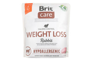 Корм д/собак з зайвою вагою з кроликом гіпоалергенний сухий 1кг Бріт Кеа