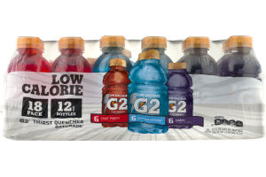 G2 Low Calorie Gatorade Thirst Quencher Variety Pack - 18 PK