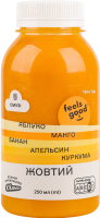 Смузі Feels good з ябл сок манг банан апел сік кур