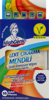 Салфетки для удаления пятен HighGenic 10шт