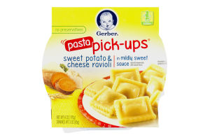 Gerber Pasta Pick-Ups Sweet Potato & Cheese Ravioli in Mildly Sweet Sauce
