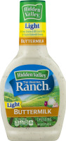 Hidden Valley Original Ranch Light Dressing, Buttermilk, 16 Ounces