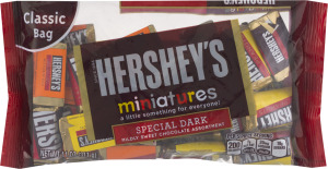 HERSHEY'S SPECIAL DARK Mildly Sweet Chocolate Miniatures Assortment, 11-Ounce Bags