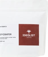 Кава смажена в зернах Бразилія Idealist Coffee&Co. д/п 250г