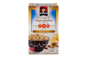 Quaker Select Starts Super Grains Instant Hot Cereal Honey Almond Packets - 6 CT