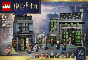 Конструктор для дітей від 8років №76471 Knockturn alley wizarding shops Harry Potter Lego 788ел