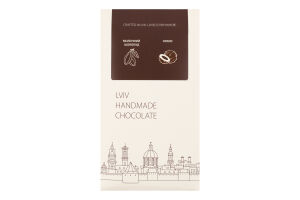 Шоколад молочный с кокосовой начинкой Lviv handmade chocolate к/у 74г
