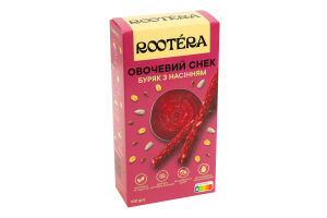 Снек овощной Свекла с семенами Rootera к/у 100г