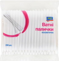 Палочки ватные косметические aro 200шт