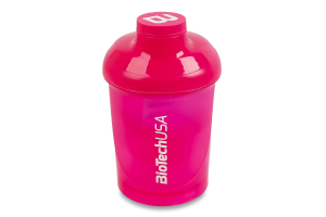 Шейкер 450мл Magic Magenta Wave+ Nano shaker BiotechUSA 1шт