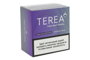Изделие табакосодержащее для электрического нагревания с фильтром Terea Twiligh Pearl 100шт