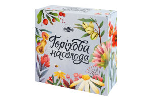 Набір цукерок глазурованих кондитерською глазур'ю Горіхова насолода Пригощайся к/у 500г