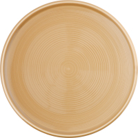 Тарілка обідня Zen Brown кераміка 25,2см Krauff