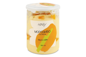 Морозиво Манго лайм 350г ТМ HONEY