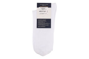 Шкарпетки чоловічі білі бавовна р.29 6330 Легка хода