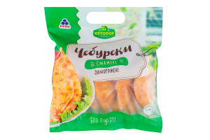 Чебуреки заморожені смажені Хуторок м/у 600г