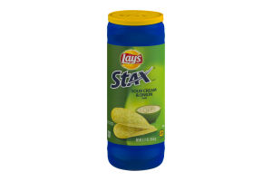 Lay's Stax Potato Crisps Sour Cream & Onion