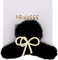 Заколка-краб д/волосся пухнаста 4,5*4см в асортименті