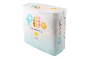 Підгузки PILLO Midi 6-10кг 28шт. И184 (Італія)
