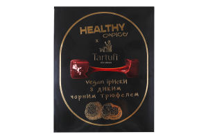 Конфеты шоколадные Vegan ириски с диким черным трюфелем Healthy Choice к/у 171г
