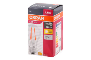 OSRAM ЛАМПА LEDV A60ФІЛ 27K 7W E27