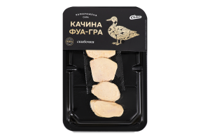 Фуа-гра качина скибочками заморожена в/у