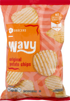 SE Grocers Original Potato Chips Wavy