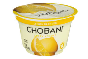 Chobani Greek Non-Fat Yogurt Lemon Blended