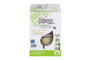 Nature's Promise Organic Traditional Hummus - 4 CT